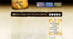 Desktop Screenshot of lcumc.org